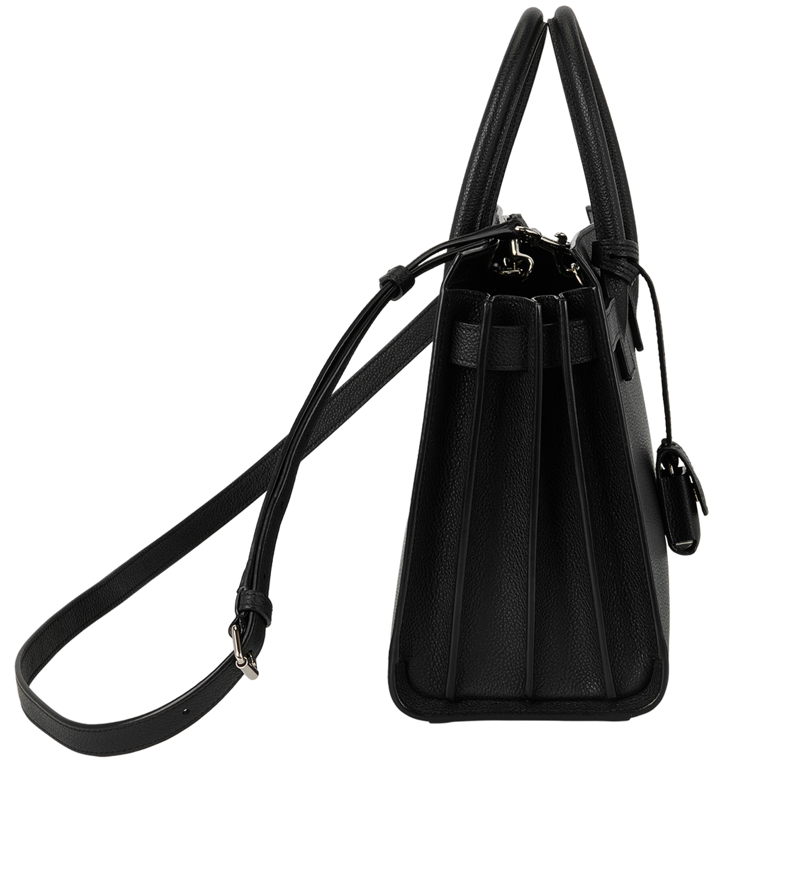 Baby Sac De Jour, &pound;1,400, Handbags, Black, Leather, Side view
